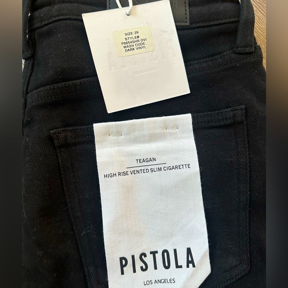 pistola Jeans Size 29 Pistola Black Teagan Jeans Poshmark